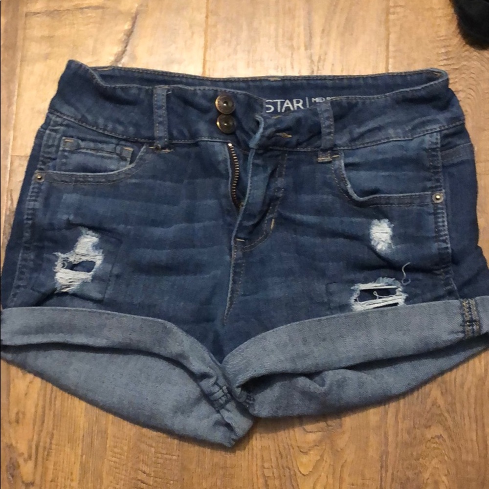 Jean shorts